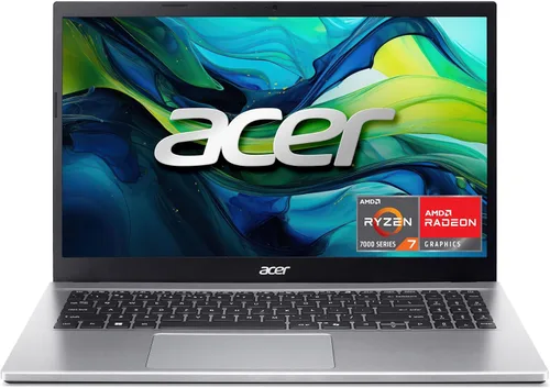 Miniatura 15 de Acer Aspire Go 15 AI Ready Laptop Pantalla FHD IPS de 15.6 pulgadas AMD Ryzen 3 7320U Gráficos AMD Radeon 610M 8 GB LPDDR5 SSD PCIe de 128