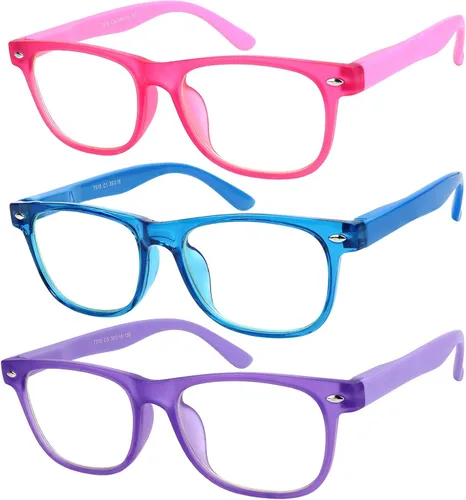 Miniatura 10 de Yogo Vision Blue Light Glasses for Kids Anti Eyestrain UV Protection Computer TV Phone Kids Blue Light Glasses For Boys Girls