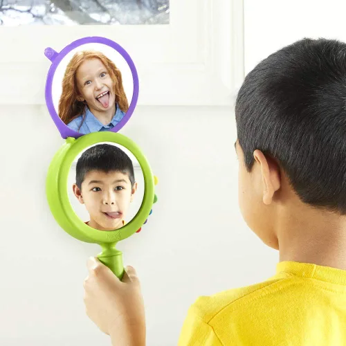 Miniatura 7 de hand2mind Espejo de Mis Sentimientos, juguetes de terapia de juego, atención plena para niños, regulación emocional para niños, actividades