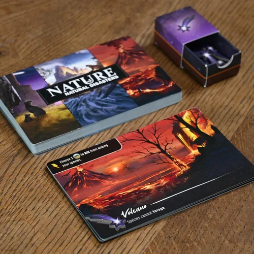 Miniatura 4 de Expansión del juego de mesa Nature - Módulo 3: Desastres naturales Sobrevive a volcanes, edades de hielo y eventos catastróficos de ecosistemas