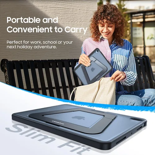 Miniatura 8 de Fintie Funda a prueba de golpes para iPad Air de 11 pulgadas M4/M3/M2 (2026/2025/2024), iPad Air de 5ª/4ª generación (2022/2020) de 10.9 pulgadas