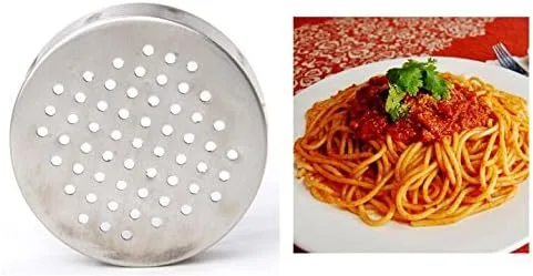 Miniatura 5 de Máquina manual de acero inoxidable para hacer pasta a presión con 5 boquillas diferentes para hacer fideos