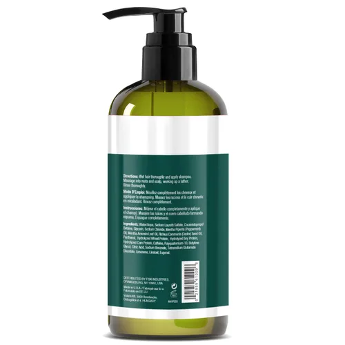 Miniatura 2 de Hair Chemist Champú de menta para cuero cabelludo seco y alivio antipicazón, 33.8 onzas. Fórmula nutritiva que calma el cuero cabelludo irritado