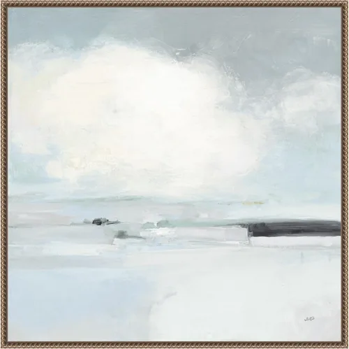 Miniatura 17 de Amanti Art Lienzo enmarcado para pared, 16 x 16 pulgadas, horizonte neutro I de Julia Purinton, lienzo enmarcado para pared, obras de arte