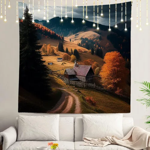 Miniatura 102 de Shrahala Beach Vacation Seaside Relaxation Tapestry, Nautical Summer Getaway Wall Hanging Hd Print Polyester Backdrop For Dorm Room Bedroom 30 X 40