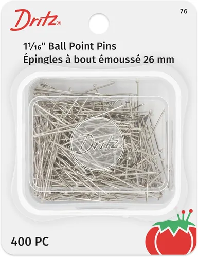 Miniatura 6 de Dritz 39 pines de punta de bola, 1-1/16 pulgadas (175 unidades)