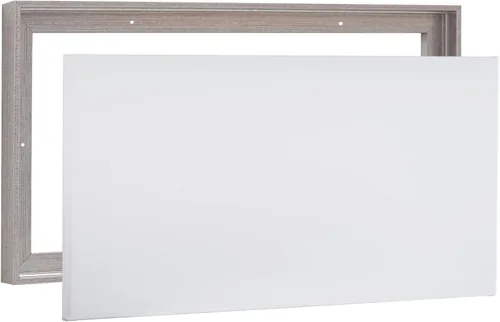 PIXY CANVAS Paquete económico de lienzo estirado de 8 x 10 pulgadas de profundidad y marco flotante para tus pinturas, artes de pared, decoración de