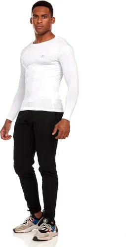 Miniatura 2 de Russell Athletic Camiseta de compresión de manga larga para hombre