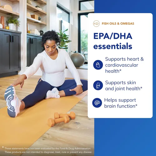 Miniatura 3 de Pure Encapsulations EPA/DHA Essentials - Suplemento concentrado de aceite de pescado para apoyar la salud cardiovascular - Suplemento premium de EPA