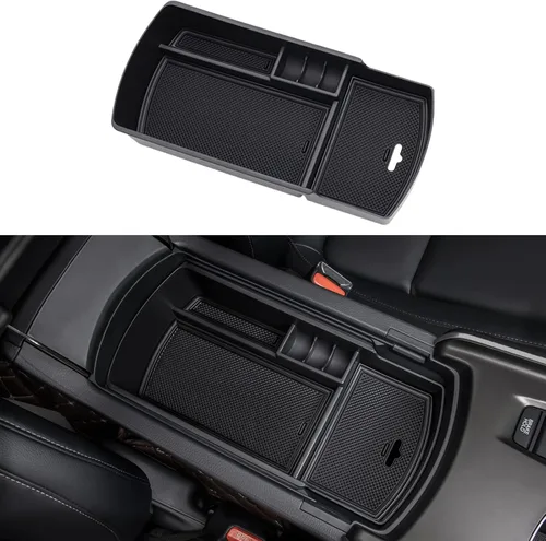 Miniatura 5 de PIMCAR Organizador de consola central para Honda Accord 2018 2019 2020 2021 2022 ABS - Caja de inserto de reposabrazos de material plástico, Accord