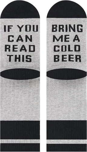 Miniatura 2 de Zmart If You Can Read This Socks with Funny Saying for Men Teens Novelty Gifts