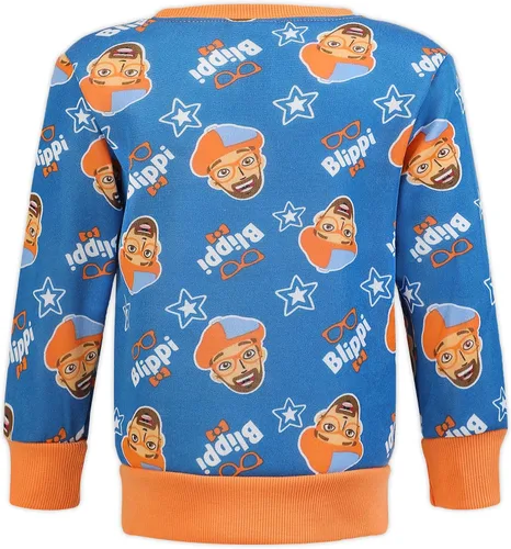 Miniatura 5 de Blippi Conjunto de camisa y pantalones de manga larga para niños pequeños y niños pequeños