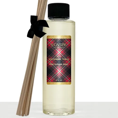 Miniatura 38 de Fraser Fir - Aceite Difusor de Pino Abeto, Aceites Esenciales Navideños para Recarga de Difusor y Spray Ambientador de Habitación - Fragancia Abeto