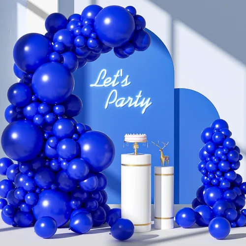 Miniatura 8 de FOTIOMRG - Kit de guirnalda de arco de globos blancos de 110 piezas, globos de látex blancos de 18, 12, 10, 5 pulgadas de diferentes tamaños