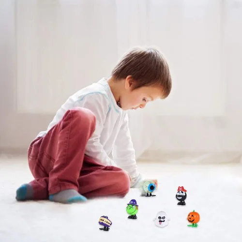 Miniatura 7 de CCINEE Paquete de 20 juguetes de cuerda de Halloween surtidos para relleno de bolsas de golosinas