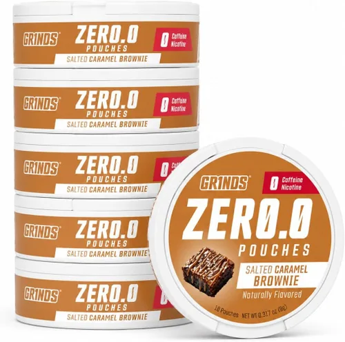 Miniatura 26 de Bolsas de energía Grinds - Bolsas de cafeína natural - Contiene vitaminas B, sin azúcar y 0 calorías - 80 mg de cafeína en cada bolsa - Genciana