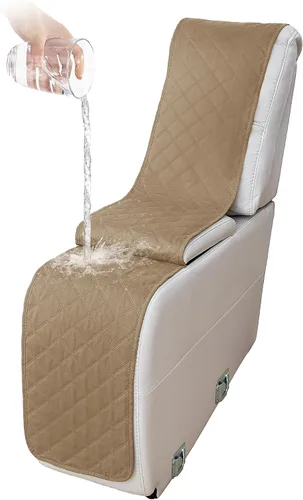 Miniatura 71 de HDCAXKJ Fundas de sofá seccional reclinable 100% impermeable, forma de L, funda de sofá reclinable lavable acolchada suave para mascotas, perro