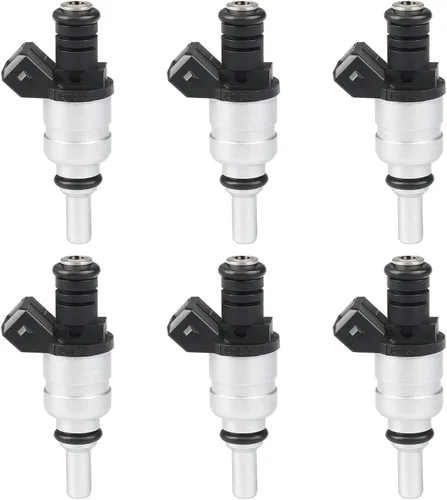 JDMON Inyectores de combustible de repuesto para BMW 320i 323i 325ci 325i 325xi 525i 528i X3 Z3 Z4 2.2L 2.5L 2.8L I6 1427240 1439800 FJ663 852-12172