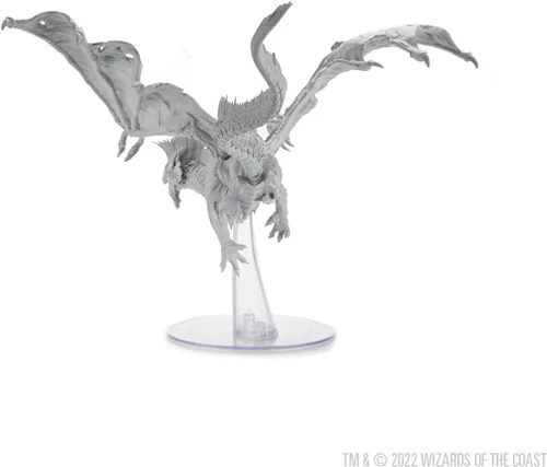 Miniatura 7 de Las maravillosas miniaturas de D&D Nolzur: Dragón plateado adulto