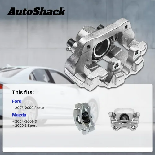 Miniatura 8 de AutoShack Pinzas de freno traseras para Mazda, 3 2004-2009 3 Sport 2009, FWD L4 2.0L, izquierda y derecha, par