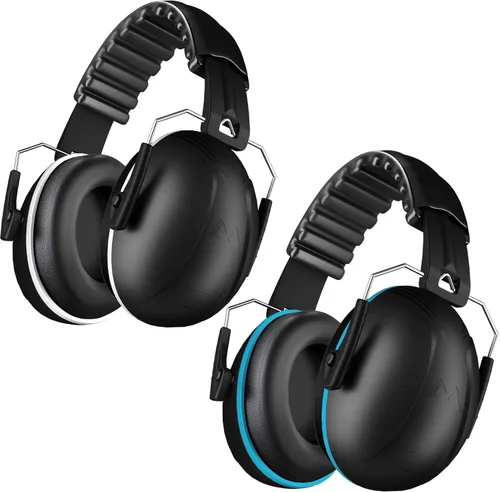 Miniatura 8 de Orejeras con cancelación de ruido para protección auditiva al disparar, auriculares con reducción de ruido SNR 35dB para niños adultos con autismo