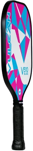 Miniatura 3 de Vulcan Pala de pickleball V510 Rendimiento híbrido Núcleo de polipropileno - Superficie de fibra de carbono Aprobado por USAP Varios