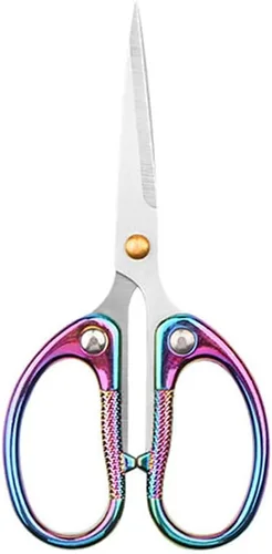 Miniatura 17 de Tijeras de oficina de acero inoxidable de 5 pulgadas, tijeras de hoja ultra afiladas, tijeras afiladas resistentes para oficina, hogar, escuela