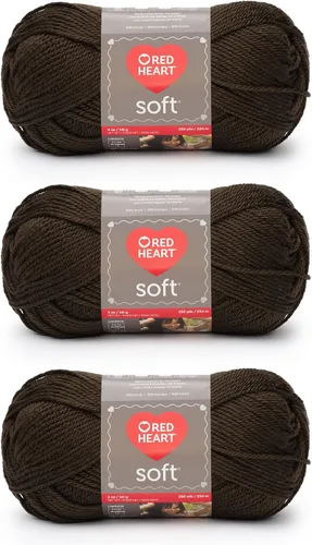 Miniatura 13 de RED HEART Hilo suave, negro