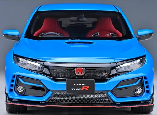 Miniatura 7 de Autoart 73224 - Coche Civic Type R (FK8) RHD (conducción a la derecha) Racing Blue Pearl 1/18 Model Car