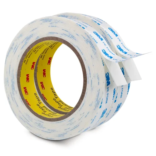 Miniatura 9 de 3M Cinta de Doble Cara 0.39"×16.5 pies, Cinta de Pared de Doble Cara sin Daño, Cinta de Montaje de Espuma de PE Resistente Extraíble Impermeable