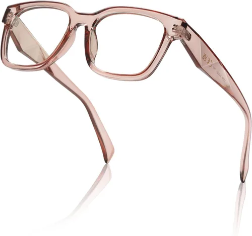 Miniatura 7 de kimorn Lentes de bloqueo de luz azul, antifatiga ocular y protección UV, gafas de marco cuadrado para mujeres y hombres