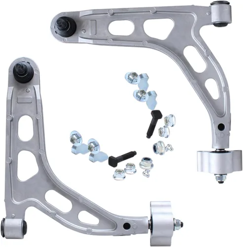 Miniatura 73 de Detroit Axle - Brazos de control delanteros para Mercury Grand Marquis Ford Crown Victoria Lincoln Town 2003-2011, 2 brazos de control superior