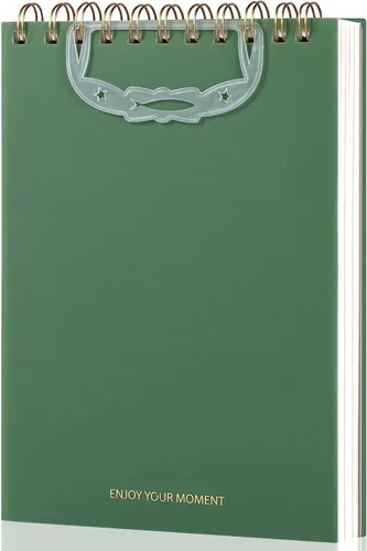 Miniatura 8 de Yoment Steno - Paquete de 3 cuadernos en espiral de 6 x 9 pulgadas, 80 hojas (160 páginas), cuaderno espiral encuadernado en la parte superior