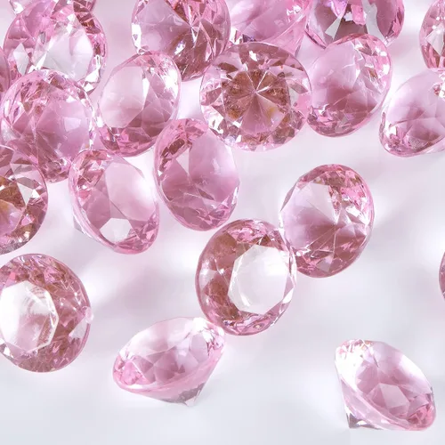 Miniatura 19 de Babenest - Relleno de jarrón de gemas falsas de diamantes acrílicos, 240 piezas de diamantes de imitación de 3/4 pulgadas, joyas de cristal