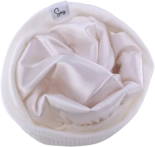 Miniatura 159 de Gorro de punto para recién nacido, para niños y niñas, con forro de satén sedoso, gorro para niños pequeños