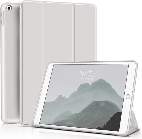 Miniatura 8 de Aoub Funda para iPad de 9ª generación 2021 de 10.2 pulgadas, iPad de 8ª/7ª generación 2020/2019, sin soporte para lápices, funda trasera de TPU