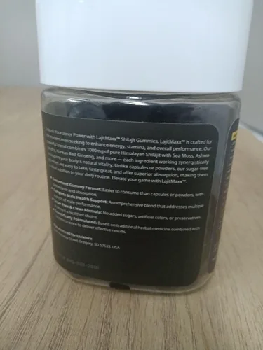 Miniatura 7 de Gomitas Shilajit para hombres – Más de 85 minerales traza y ácido fúlvico 120 gomitas