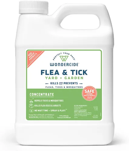 Control de pulgas y espray | mata, controla y previene las pulgas, garrapatas, mosquitos y otros insectos, aplica con manguera extremo pulverizador
