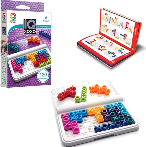 Miniatura 9 de SmartGames IQ Focus – Puzle de color y lógica con 120 desafíos – Juego compacto de rompecabezas cerebrales para niños y adultos a partir de 7 años