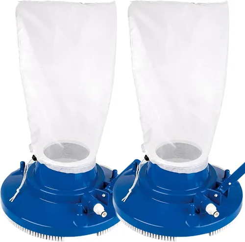 Aquatix Pro Repuesto de bolsa de malla fina de alta calidad con cable de tracción y bloqueo para aspiradora de hojas de piscina, comedor, atrapador,