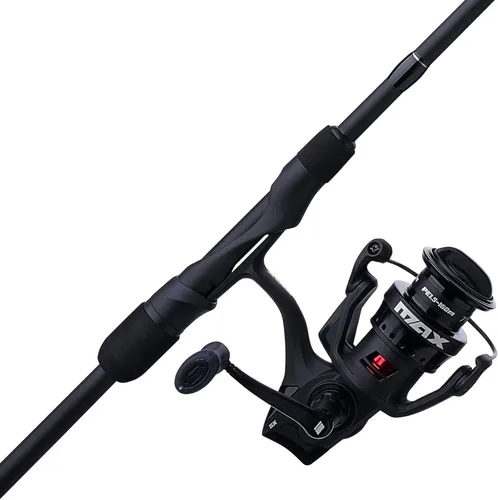Miniatura 14 de Abu Garcia Combo de carrete giratorio y caña de pescar Max SX