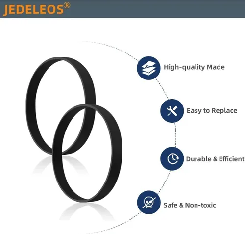 Miniatura 2 de JEDELEOS Correas de repuesto 562932001 38528-033 AH20080 para aspiradora vertical Hoover WindTunnel UH70105 UH70100 UH70102 UH70110 UH70106 UH70107