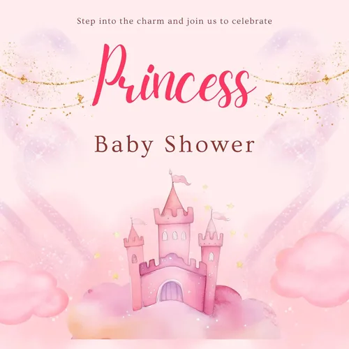 Miniatura 4 de Grandma to Be Pin Princess Pink Baby Shower It's a Girl for Nona to wear, Pink & Silver, Baby Sprinkle, Plata