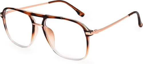 Miniatura 11 de Dollger Lentes de bloqueo de luz azul para mujer, estilo aviador de gran tamaño, lentes de computadora que protegen tu visión, elegantes y saludables