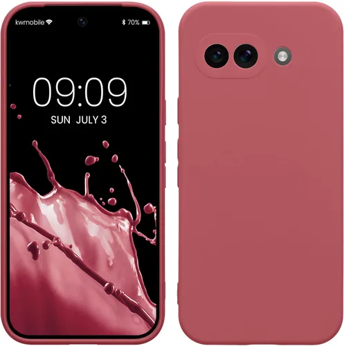 Miniatura 51 de kwmobile Funda compatible con Google Pixel 9 Pro - Funda protectora delgada de TPU para teléfono - Acabado mate suave - Negro mate