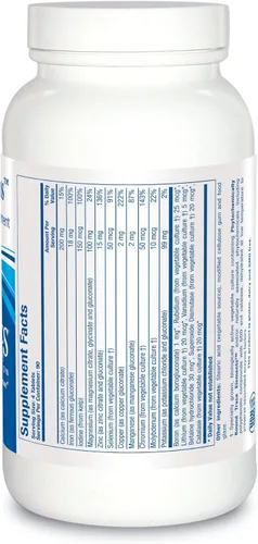 Miniatura 2 de Biotics Research Multi-Mins - Suplemento multimineral biodisponible y potente, quelatos minerales equilibrados y minerales de rastro de alimentos