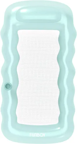 Miniatura 3 de FUNBOY Clear Inflatable Mesh Pool Lounger Mesh Water Hammock with Built-in Pillow 70" Pool Hammock Float for Adults Swimming Pool Accessories &