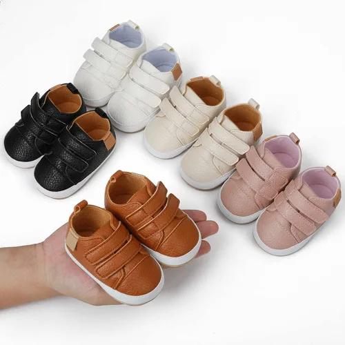Miniatura 8 de Clowora Zapatos para bebés niños y niñas, suela de goma antideslizante, zapatos de cuna para recién nacidos, mocasines planos.
