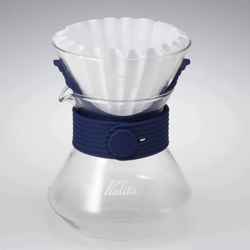 Miniatura 3 de Kalita Wave Style UP Set, tamaño 185, servidor de 16.9 fl oz, azul