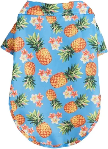 Miniatura 26 de Camisa hawaiana para perro, chaleco de playa de verano, ropa de manga corta, camiseta floral, tops hawaianos, chaquetas para perros, razas y gatos